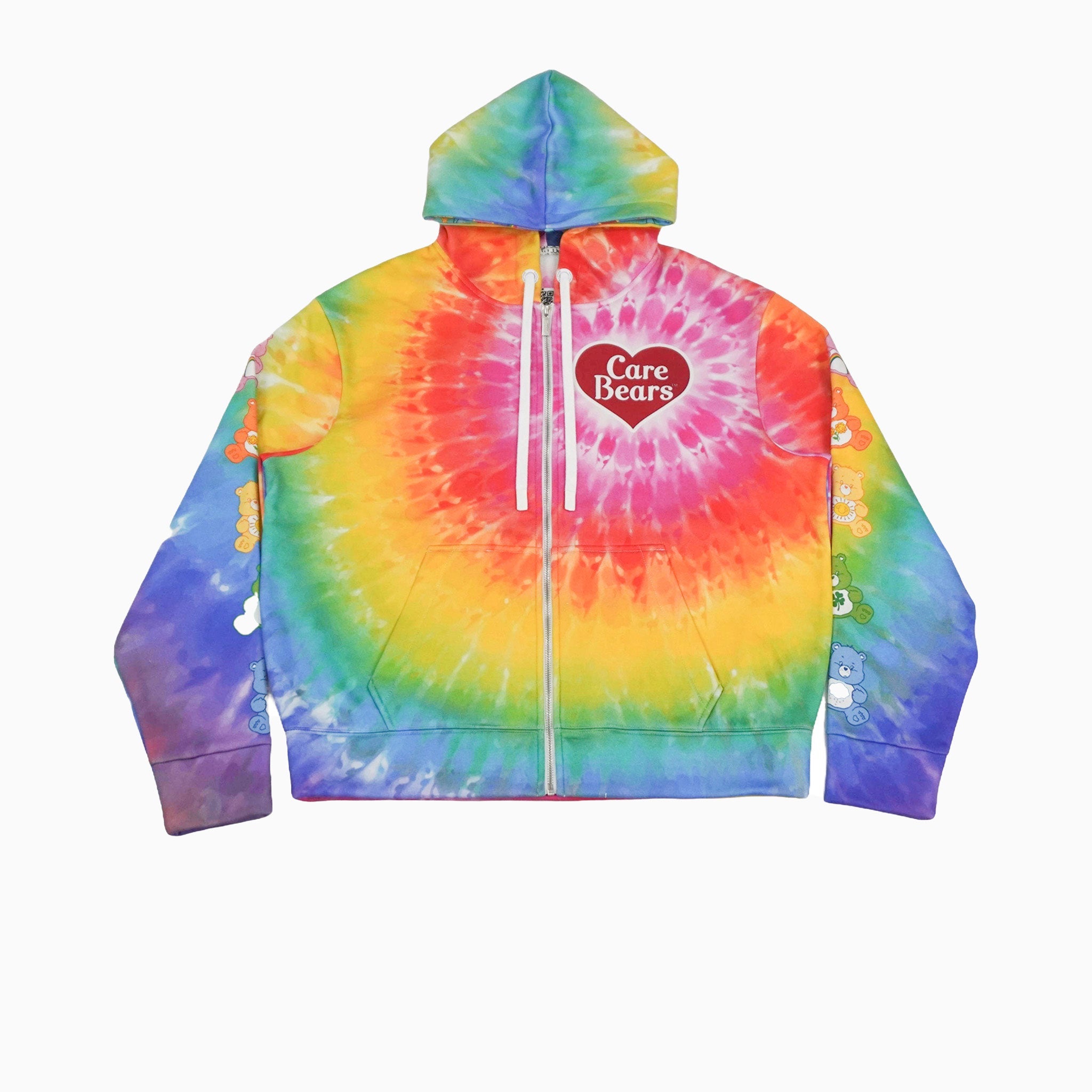 Care Bears Tie Dye Hoodie - 23point5 Shop