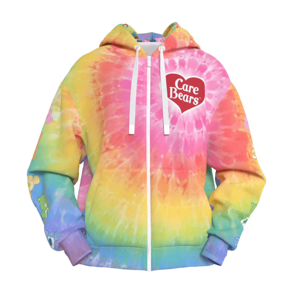 Care Bears Tie Dye Hoodie - 23point5 Shop