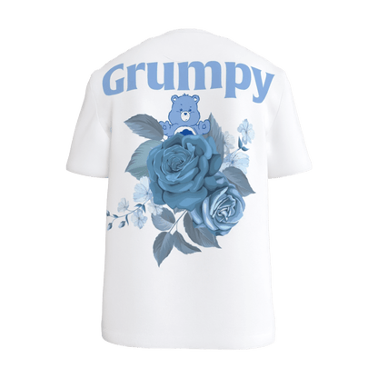 Floral Grumpy T Shirt - 23point5 Shop