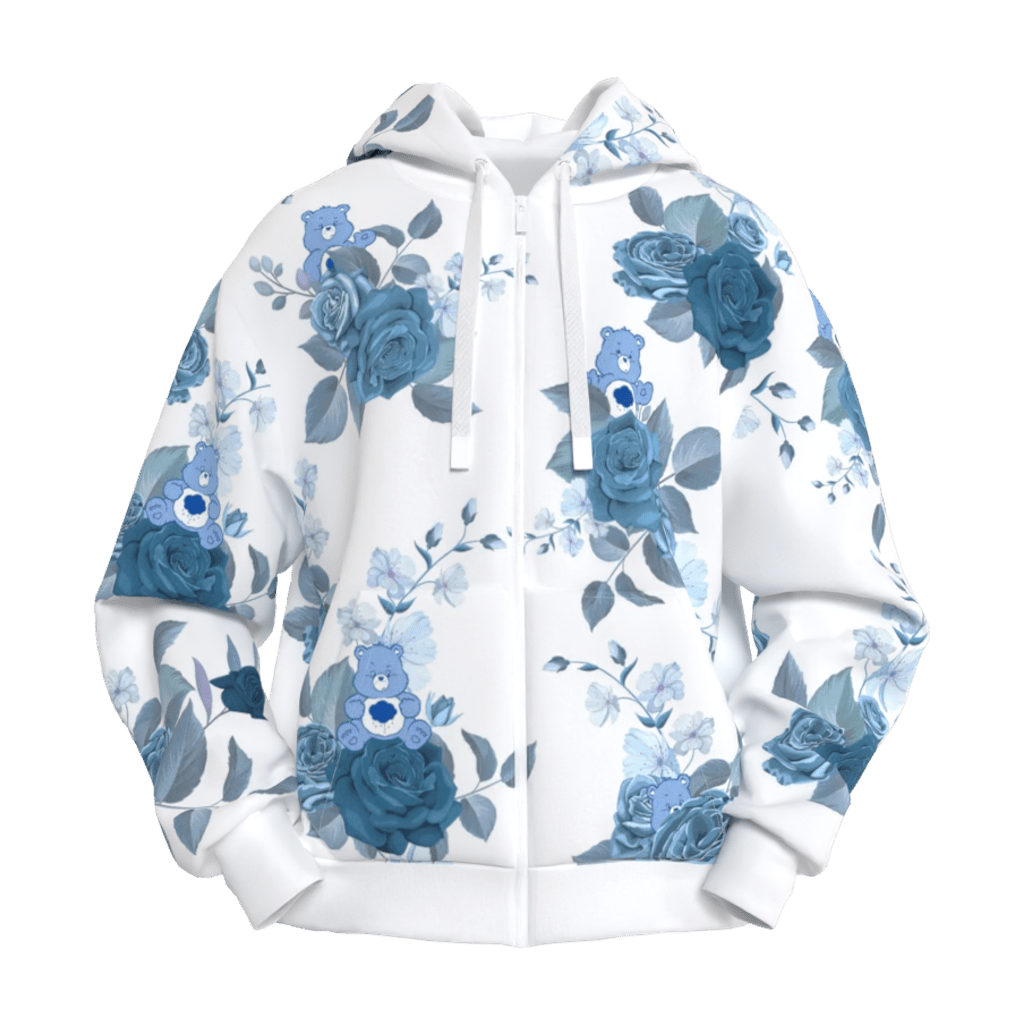 Floral Grumpy Zip - 23point5 Shop