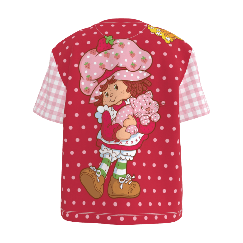 Strawberry Dots Boyfriend Tee - 23point5 Shop