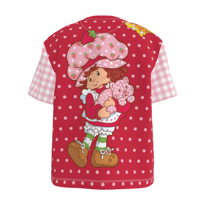 Strawberry Dots Boyfriend Tee - 23point5 Shop