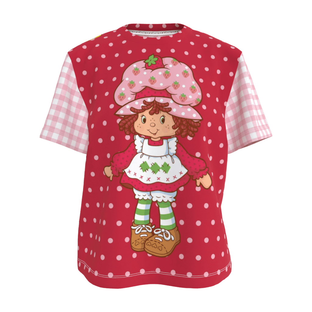 Strawberry Dots Boyfriend Tee - 23point5 Shop