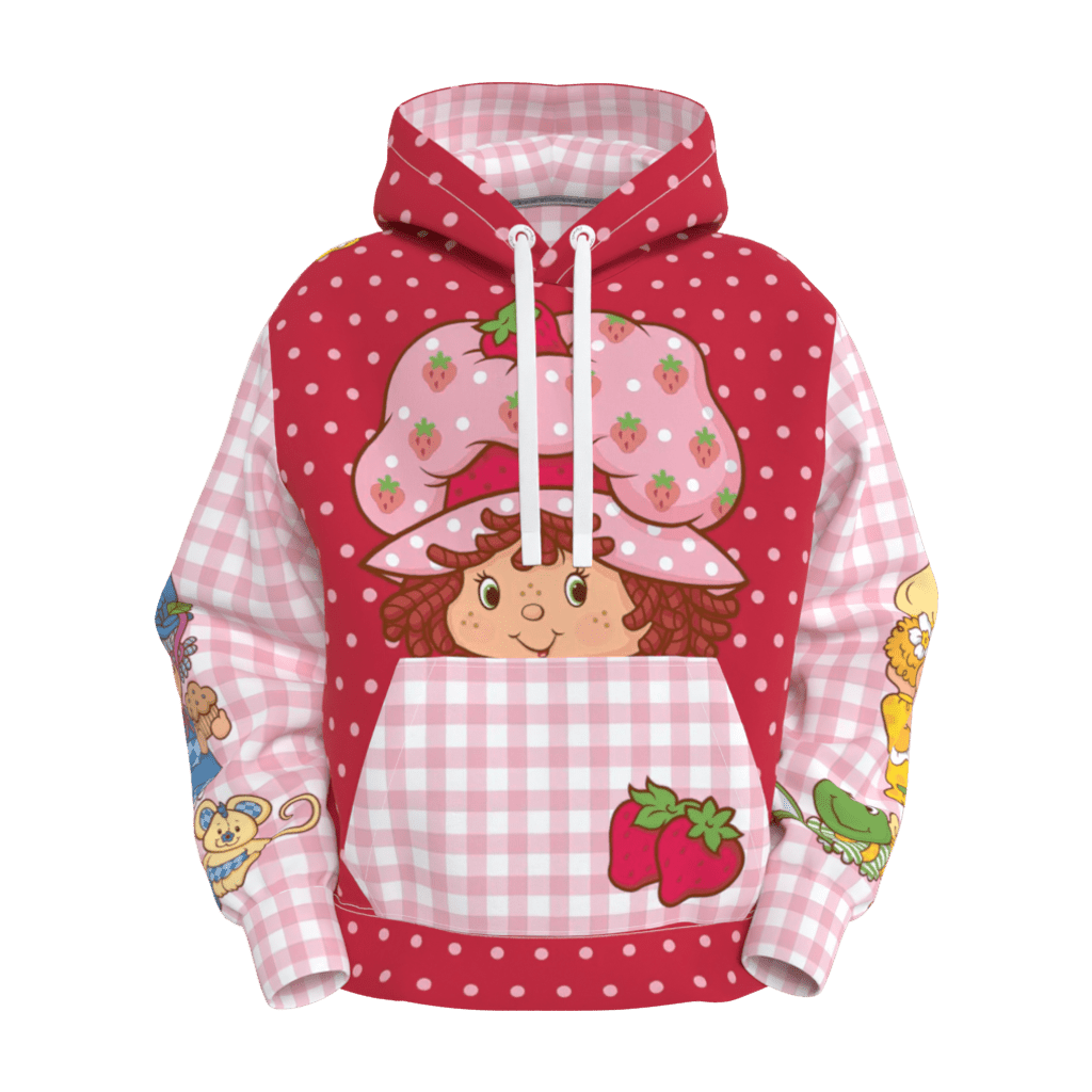 Strawberry Dots Hoodie - 23point5 Shop